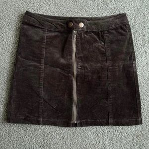 Corduroy skirt